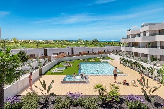 Penthouse Apartment in Los Alcazares zu verkaufen, Living area 188 m², Zustand Erstbezug, 3 Schlafzimmer, 2 Badezimmer, Pool, ref.: HA-LAN-492-A02-2