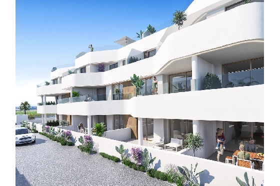 Penthouse Apartment in Los Alcazares zu verkaufen, Living area 188 m², Zustand Erstbezug, 3 Schlafzimmer, 2 Badezimmer, Pool, ref.: HA-LAN-492-A02-3