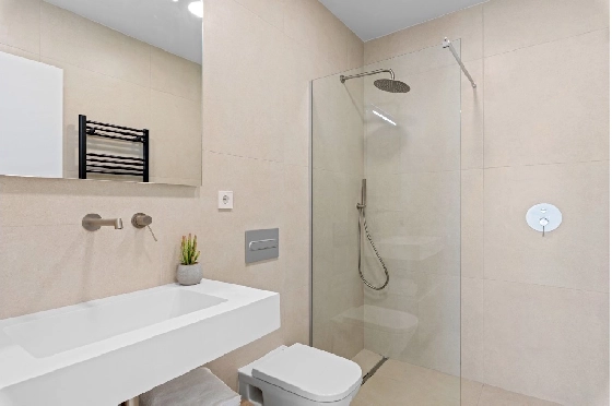 Villa in Los Alcazares zu verkaufen, Living area 198 m², Zustand Erstbezug, Klimaanlage, Plot 235 m², 3 Schlafzimmer, 2 Badezimmer, Pool, ref.: HA-LAN-501-E01-21