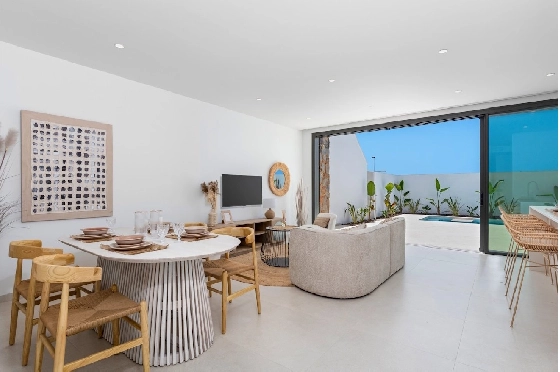 Villa in Los Alcazares zu verkaufen, Living area 198 m², Zustand Erstbezug, Klimaanlage, Plot 235 m², 3 Schlafzimmer, 2 Badezimmer, Pool, ref.: HA-LAN-501-E01-4