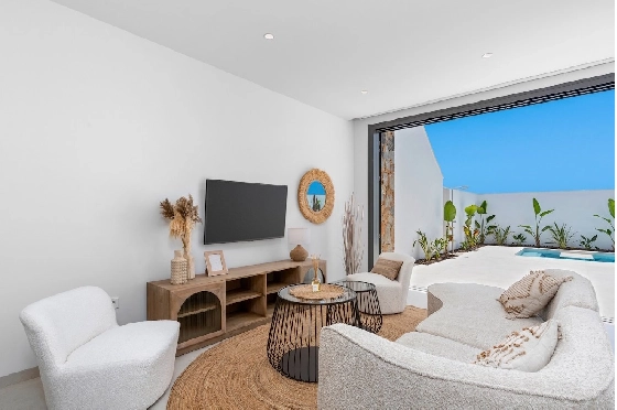 Villa in Los Alcazares zu verkaufen, Living area 198 m², Zustand Erstbezug, Klimaanlage, Plot 235 m², 3 Schlafzimmer, 2 Badezimmer, Pool, ref.: HA-LAN-501-E01-5
