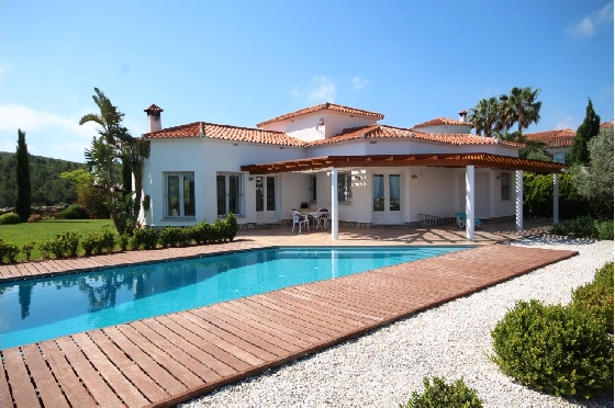 Sommerhaus in Oliva(San Pere) zur Ferienvermietung, Living area 170 m², Baujahr 2005, Zustand neuwertig, + Fussbodenheizung, Klimaanlage, Plot 900 m², 3 Schlafzimmer, 2 Badezimmer, Pool, ref.: V-1415-1