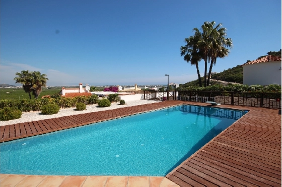 Sommerhaus in Oliva(San Pere) zur Ferienvermietung, Living area 170 m², Baujahr 2005, Zustand neuwertig, + Fussbodenheizung, Klimaanlage, Plot 900 m², 3 Schlafzimmer, 2 Badezimmer, Pool, ref.: V-1415-2