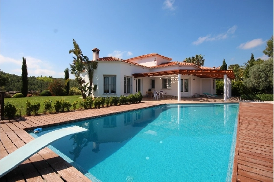 Sommerhaus in Oliva(San Pere) zur Ferienvermietung, Living area 170 m², Baujahr 2005, Zustand neuwertig, + Fussbodenheizung, Klimaanlage, Plot 900 m², 3 Schlafzimmer, 2 Badezimmer, Pool, ref.: V-1415-5