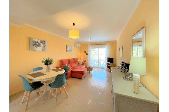 Apartment in Denia(Las Marinas) zur Ferienvermietung, Living area 90 m², Baujahr 2003, Zustand gepflegt, + Zentralheizung, Klimaanlage, 1 Schlafzimmer, 1 Badezimmer, Pool, ref.: T-0318-6