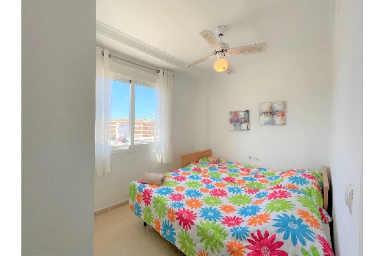 Apartment in Denia(Las Marinas) zur Ferienvermietung, Living area 90 m², Baujahr 2003, Zustand gepflegt, + Zentralheizung, Klimaanlage, 1 Schlafzimmer, 1 Badezimmer, Pool, ref.: T-0318-8